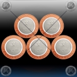 5 x 10 EVRO NEMČIJA 2020 / ADFGJ ( AN LAND ) UNC